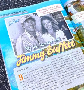 My Job Interview with Jimmy Buffett